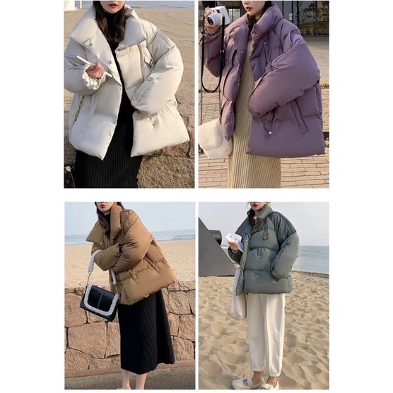 Áo khoác phao nữ đại hàn siêu ấm