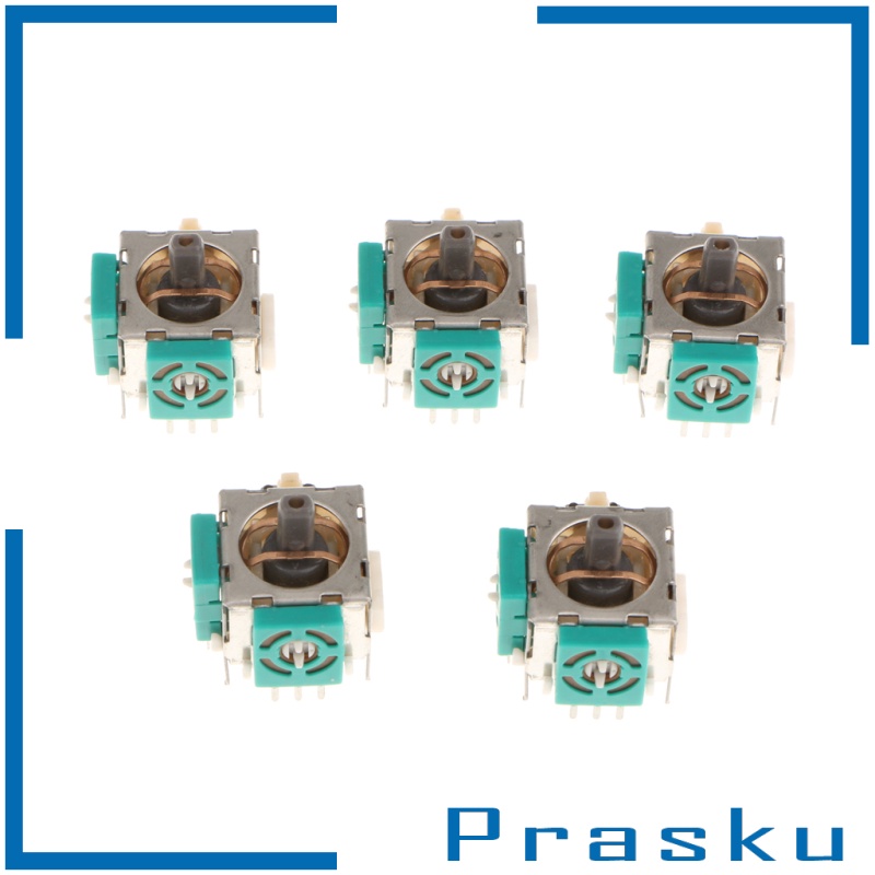 [PRASKU]5 x 3D Joystick Axis Wireless Controller Rocker for   Repair - D Type