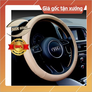 Bọc vô lăng ô tô da PU siêu bền - Vios, Elantra, cerato, morning, i10, innova. Misubishi attrage, mirrage, Xpander