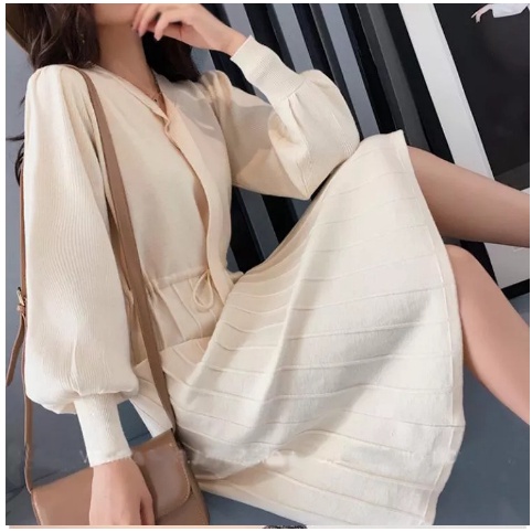 đầm,váy len nữ dài tay dáng váy dài chất lên cao cấp,dày dặn