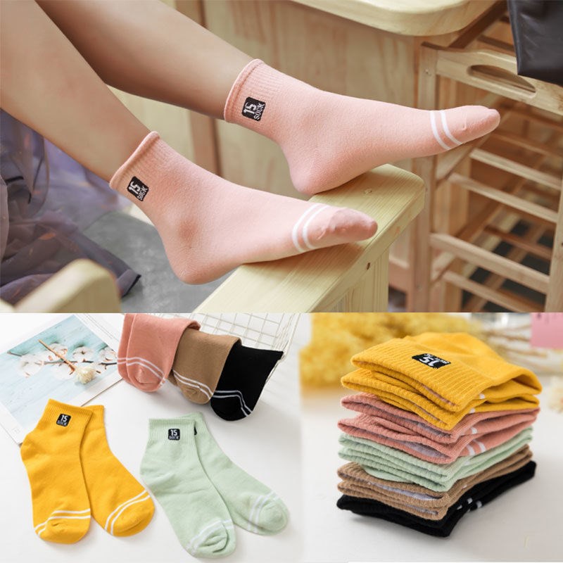 Tất Hàn Quốc Mivino vớ họa tiết vintage cực xinh TN46