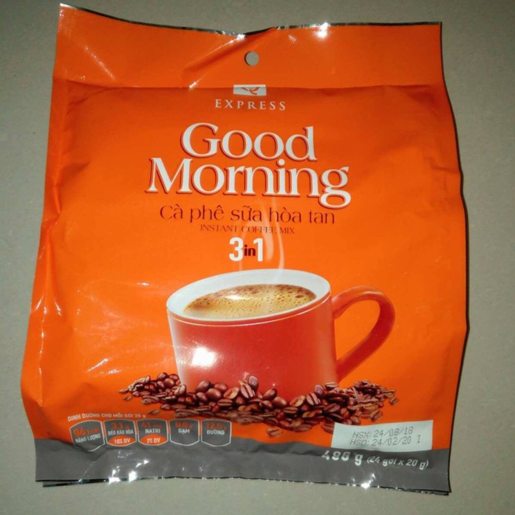 Combo  5 bịch cà phê tan trần Quang