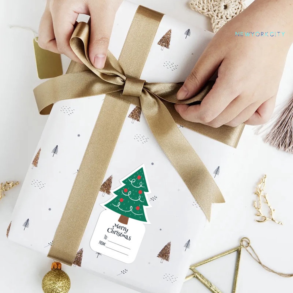 Set 10 Miếng Dán Trang Trí Giáng Sinh Nhiều Kiểu Dáng Dễ Thương