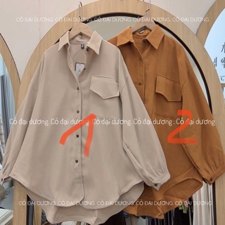 sơ mi nhung viền 6827