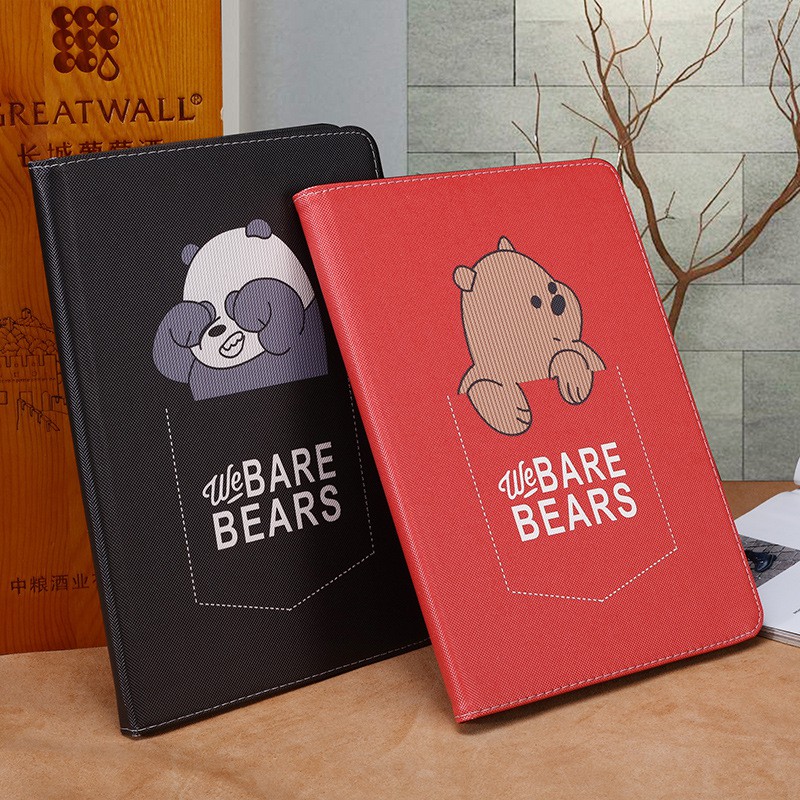 [Viền Silicone] Bao Da iPad Hình Gấu Bears Xinh (P9) | BigBuy360 - bigbuy360.vn