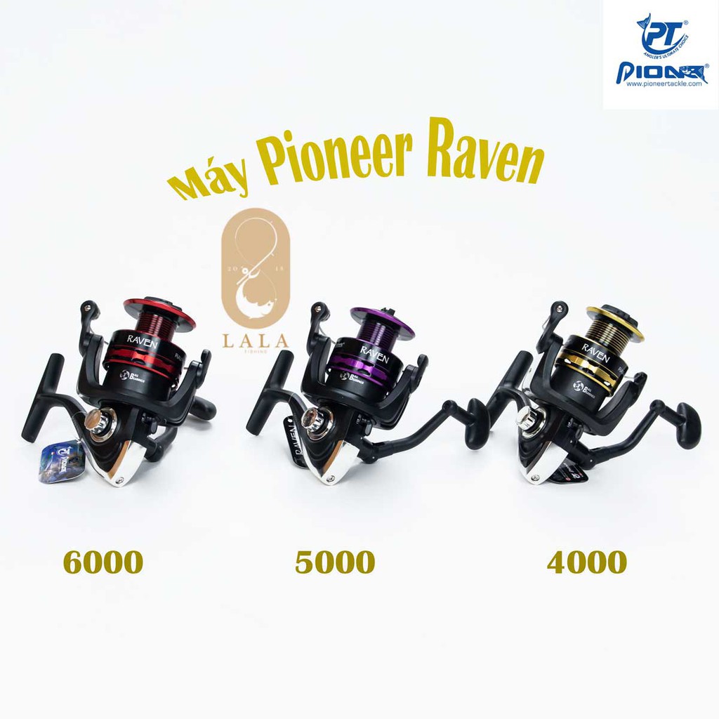 Máy câu cá Pioneer Raven RAV4000/ 5000/ 6000