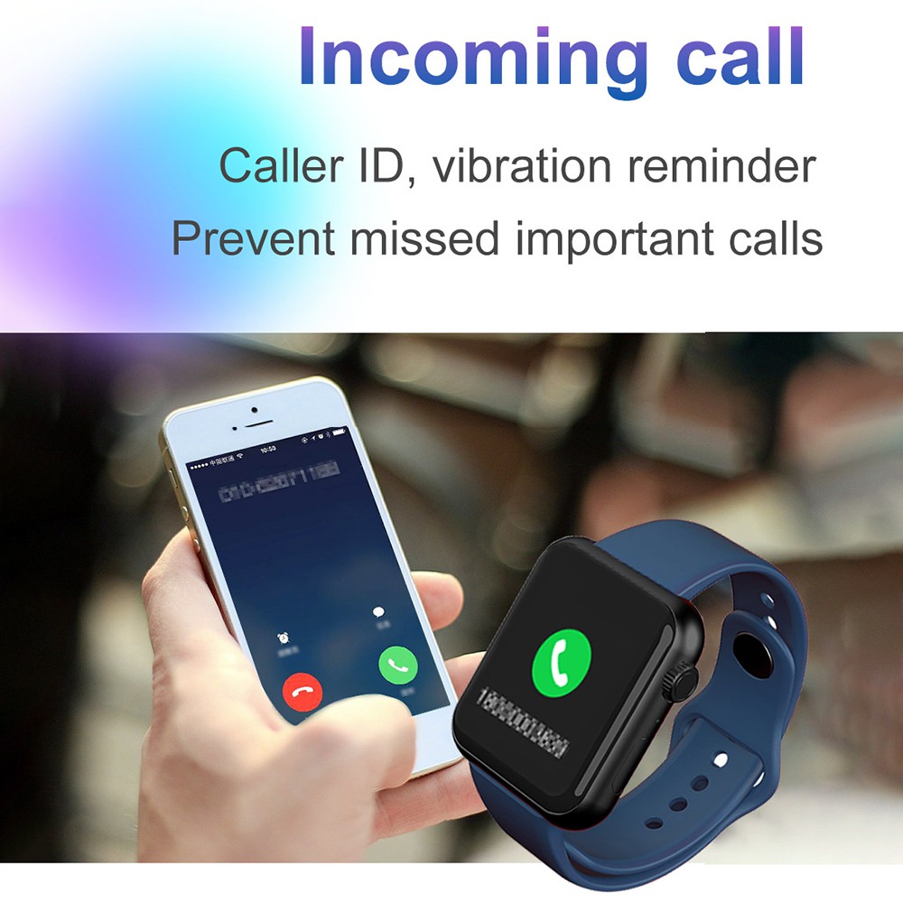 Đồng Hồ Thông Minh V6 Cảm Ứng Bluetooth Chống Nước Pk Y68 V6 X6 X7 D28 D20 L18 D18 Iwo12 Iwo Hw12 W26 W26 W26m46 W1656