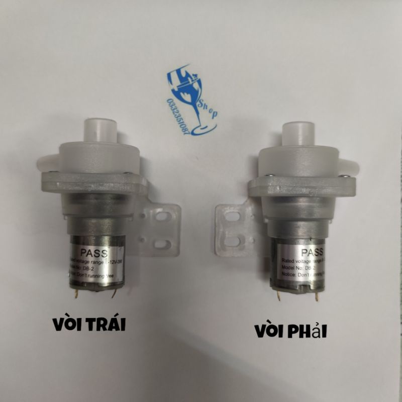 Bơm mini - mô tơ bơm nước bình thủy 8-12v