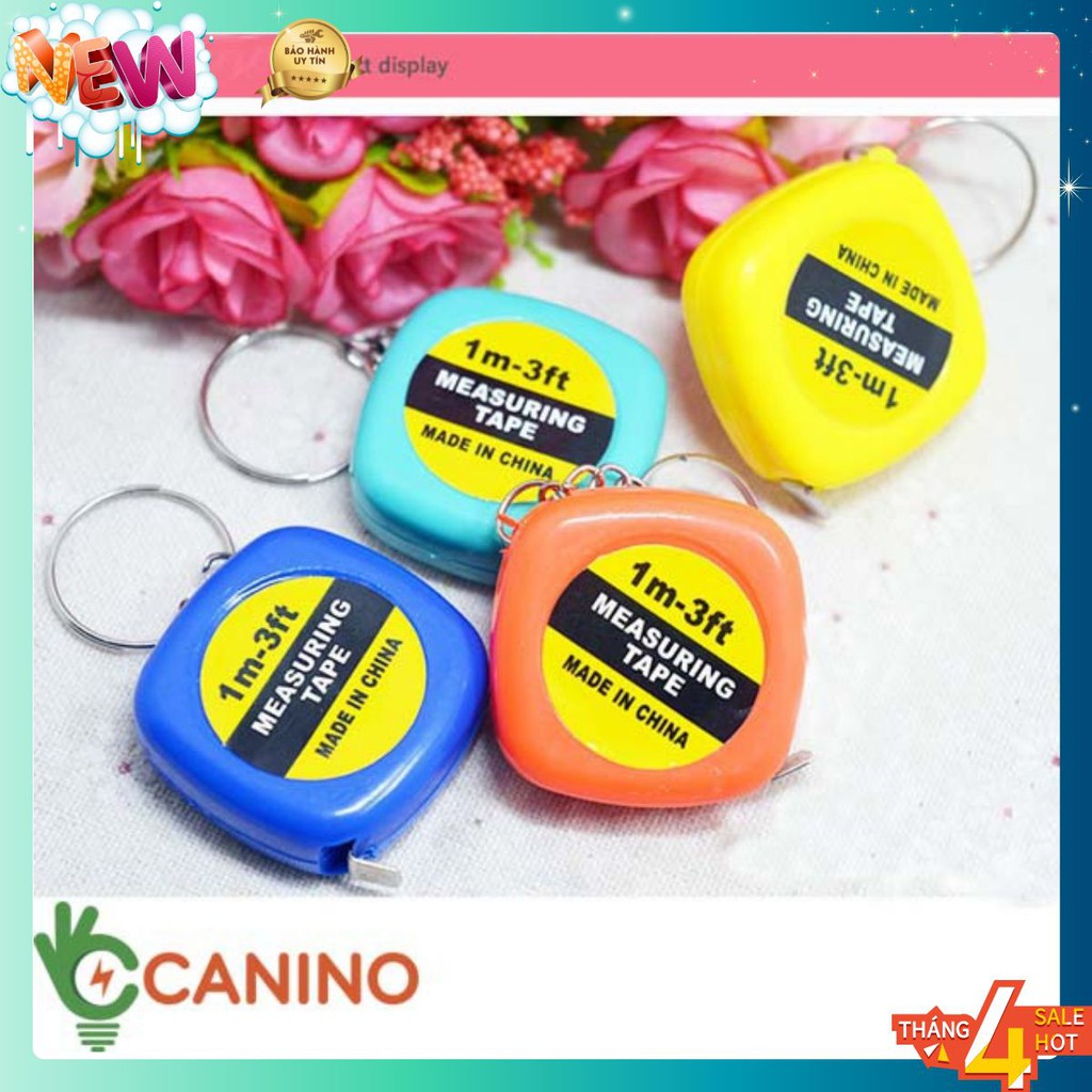 [ GÍA HỦY DIỆT ] Móc khóa thước rút mini 1m