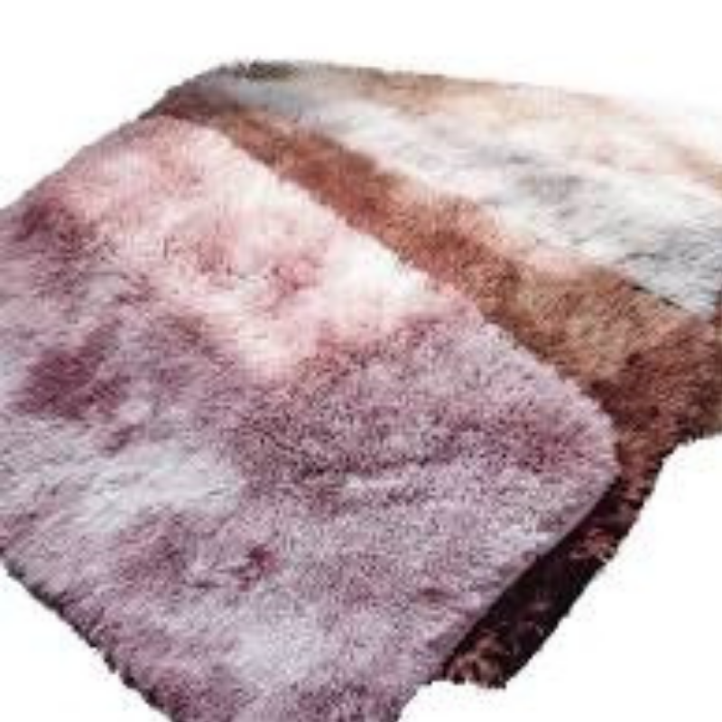 [KM01 Mócdántrong]Thảm lông loang màu đẹp cao cấp phù hợp cho phòng khách và nhà tắm chống trơn trượt kích thước 40x60cm