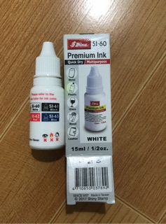 Mực dấu Shiny màu trắng SI 60