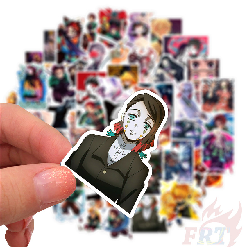 ❉ Ufotable Movie：Demon Slayer - Series 02 Anime Kamado Tanjirou Nezuko Waterproof Graffiti Stickers ❉ 50Pcs/Set DIY Fashion Luggage Laptop Skateboard Doodle Decals Stickers