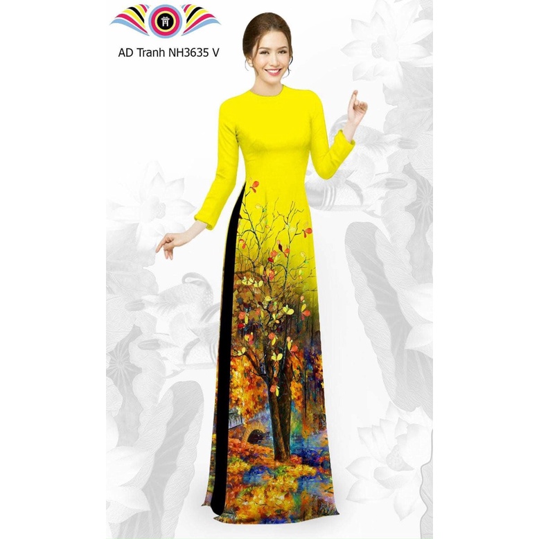 Áo Dài 3D Lụa Nhật Giá Tại Xưởng