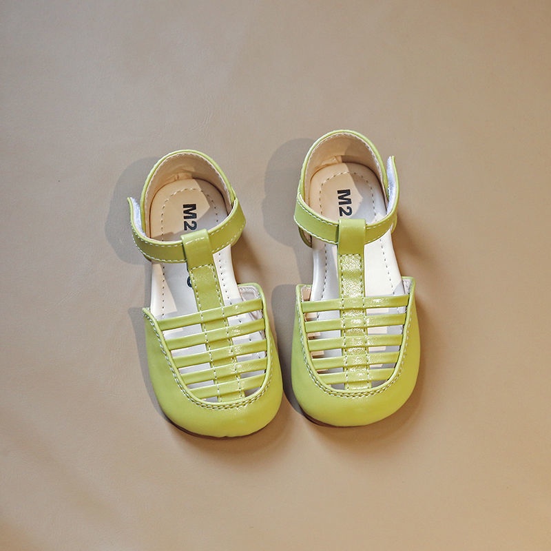Hàng Mới Về Giày Sandal Hở Ngón Đế Mềm Thoải Mái Thời Trang Mùa Hè Cho Bé Gái 1-6 Tuổi