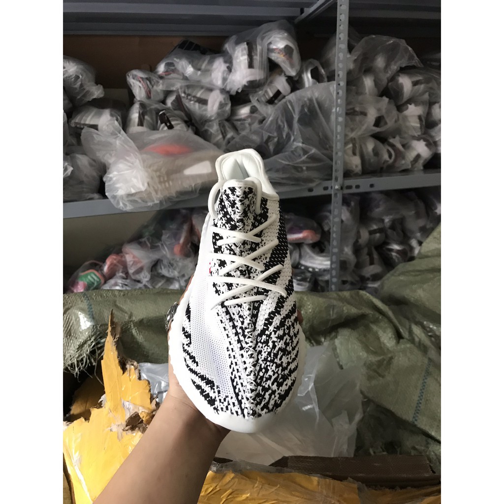 >VIDEO+ẢNH THẬT 100%< Giày Sneaker Yz V2 SPLY 350 Zebra nam nữ