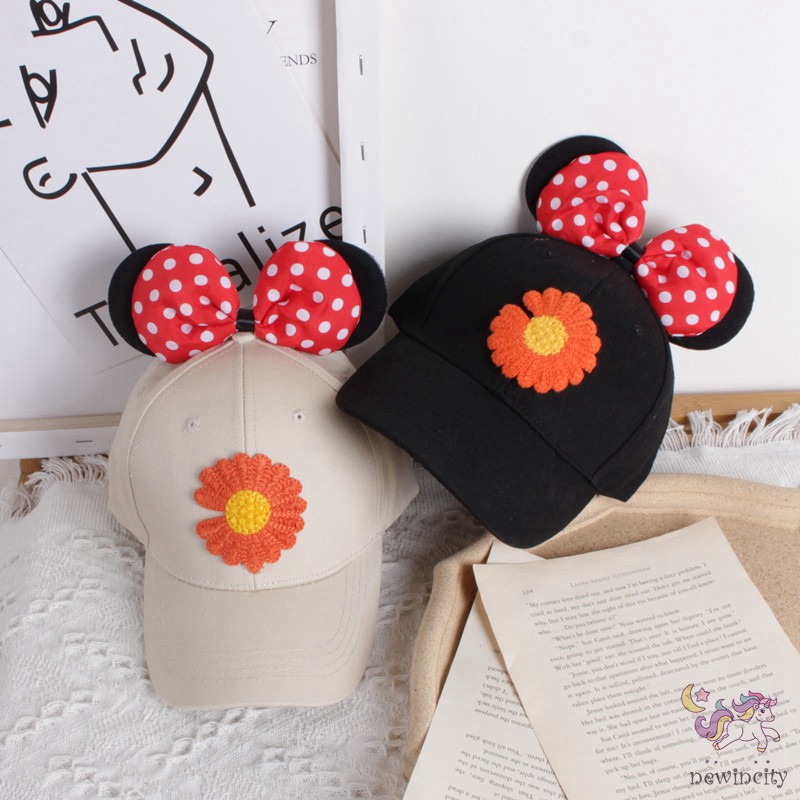 Nón lưỡi trai mềm thoáng khí thời trang mùa hè Hàn Quốc dành cho bé trai bé gái