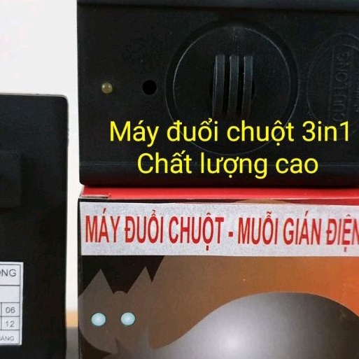 Thiết bị Cửu Long đuổi chuột -gián-muỗi dùng sóng siêu âm an toàn hiệu quả chất lượng cao dùng công nghệ mỹ