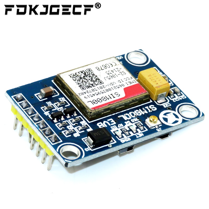 Mô Đun GPRS GSM GPRS Không Dây SIM800L V2.0 5V Với Dây Cáp Ăng Ten