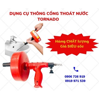 Dụng cụ thông cống cây thông cống dây lò xo thông cống tornado