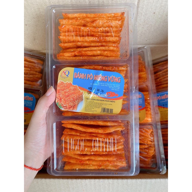 [Mã 11FMCGSALE1 giảm 10% đơn 250K] Hộp Pò Miếng Vừng [~60 miếng]