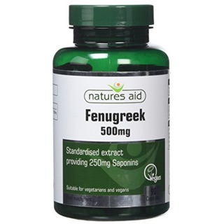 Lợi sữa cỏ cà ri fenugreek natures aid 500mg