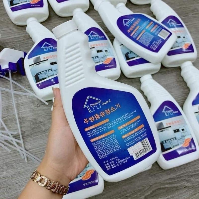 CHAI XỊT TẨY BẾP HÀN QUỐC 500ML
