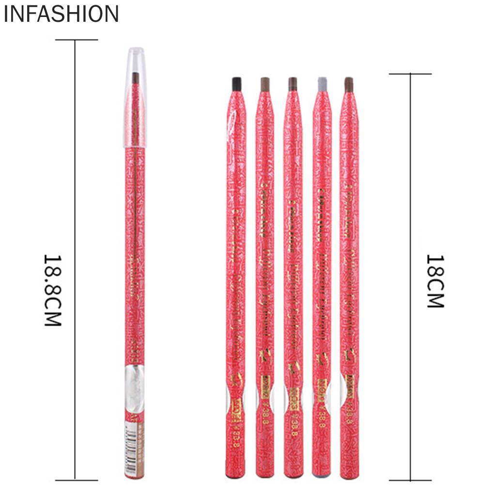 (Hàng Mới Về) Bút Chì Kẻ Lông Mày Tự Nhiên Kháng Nước Lâu Trôi Cho Nữ