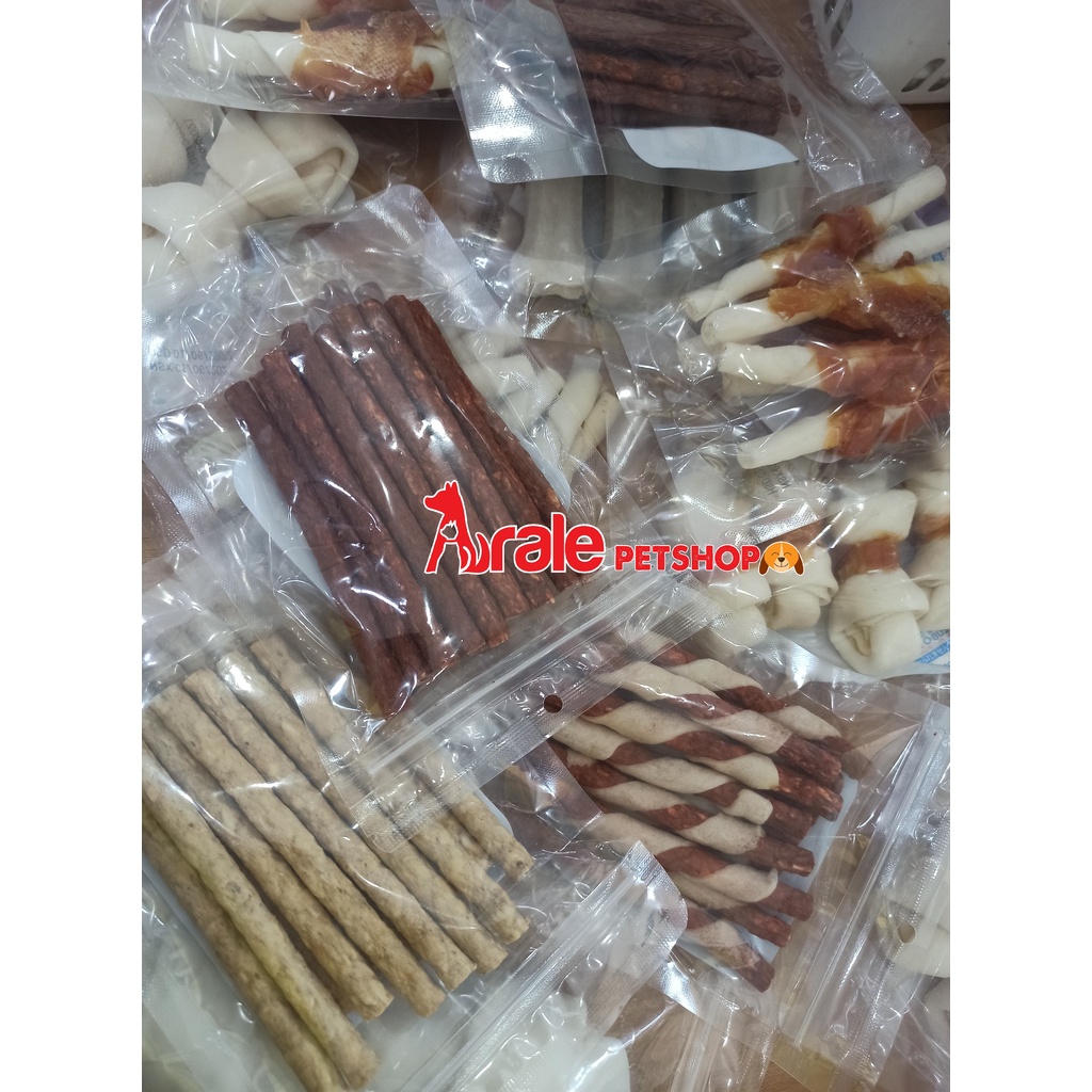 [ Xương gặm sạch răng ] Xương sữa da bò 768 cho chó thơm ngon, mài răng