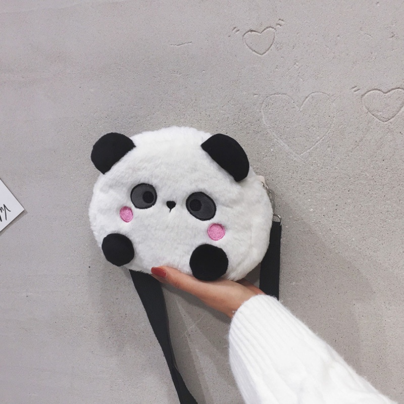 Túi Đeo Chéo Hình Gấu Trúc Hoạt Hình Dễ Thương