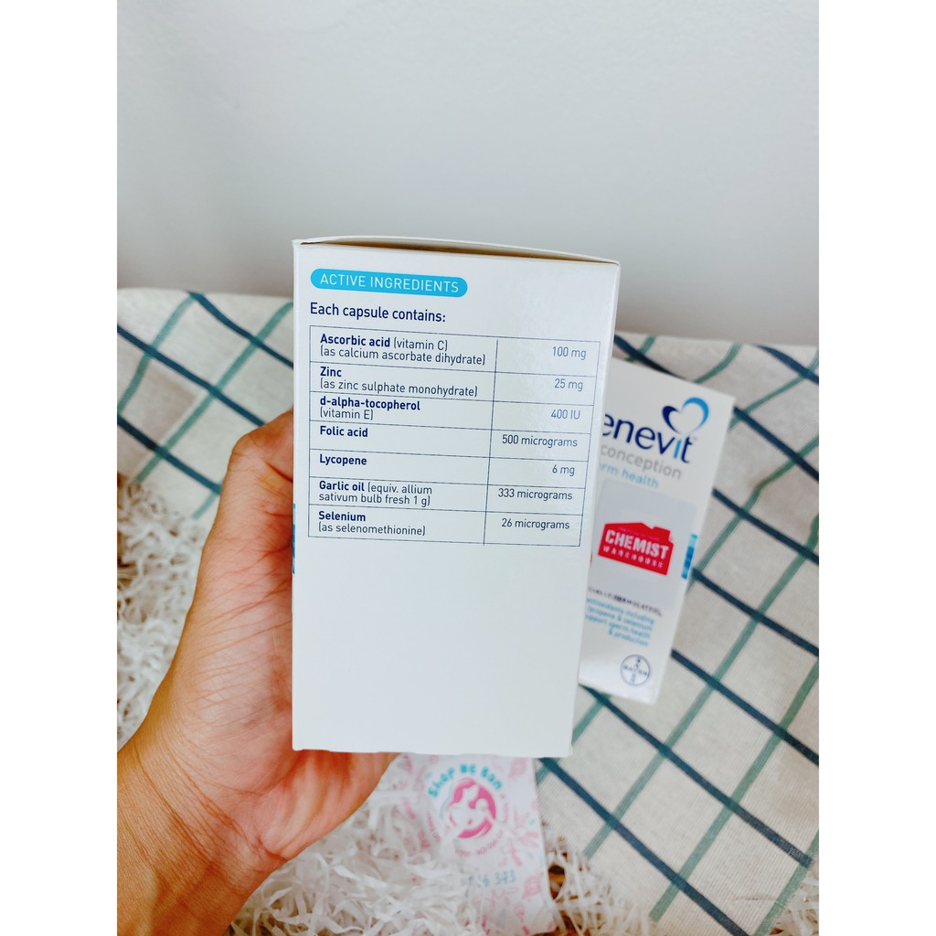 [Tem Chemist] MENEVIT - Vitamin tổng hợp cho nam giới (30/90 viên) - Xuất xứ Úc | Thế Giới Skin Care