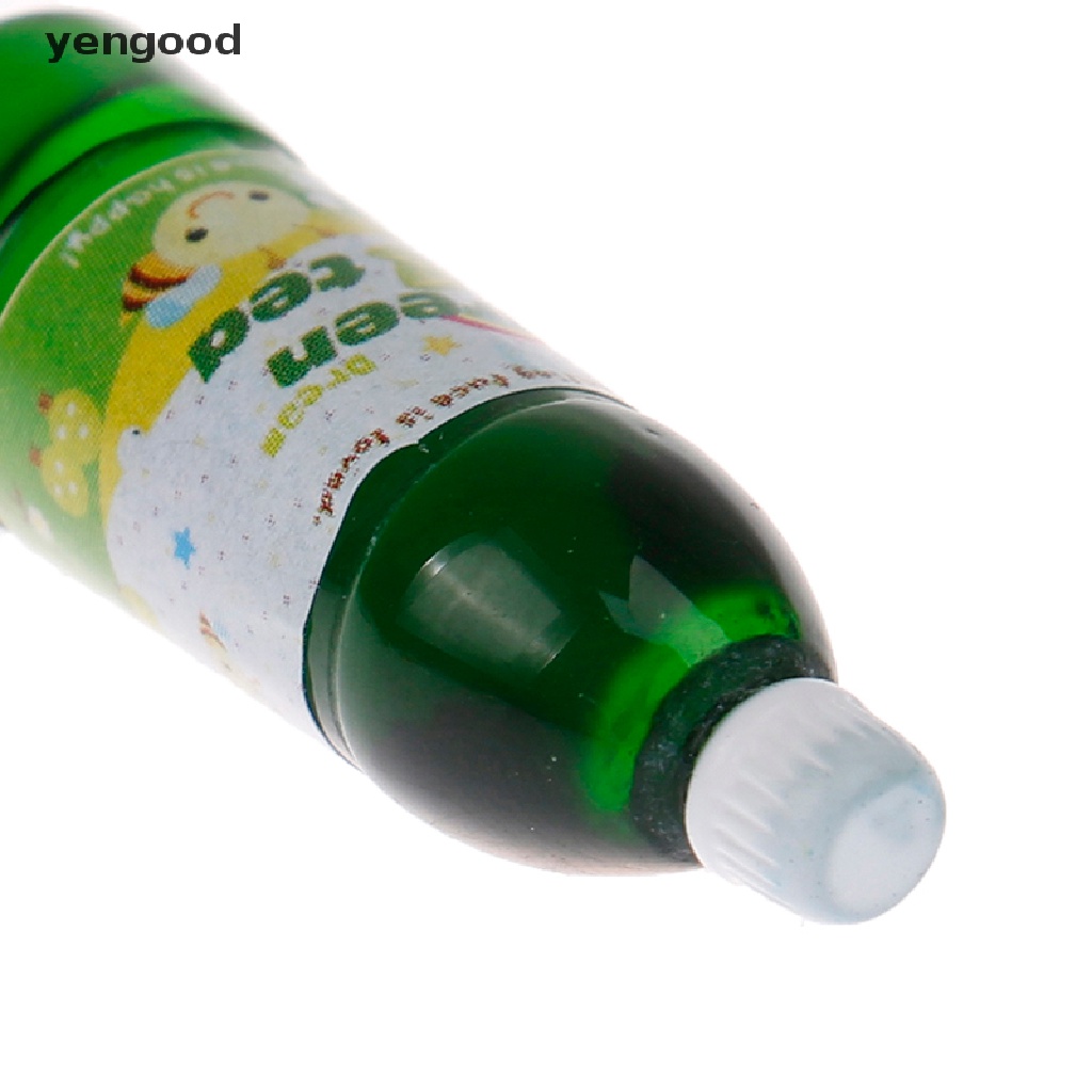 Set 5 Mô Hình Chai Nước Ép Trái Cây Hoạt Hình Trang Trí Nhà Búp Bê