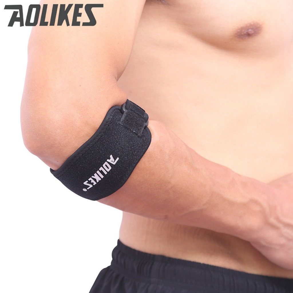 Đai bó cơ khuỷu tay khi chơi Tennis, golf, cầu lông, bóng bàn AOLIKES - Tennis Elbow