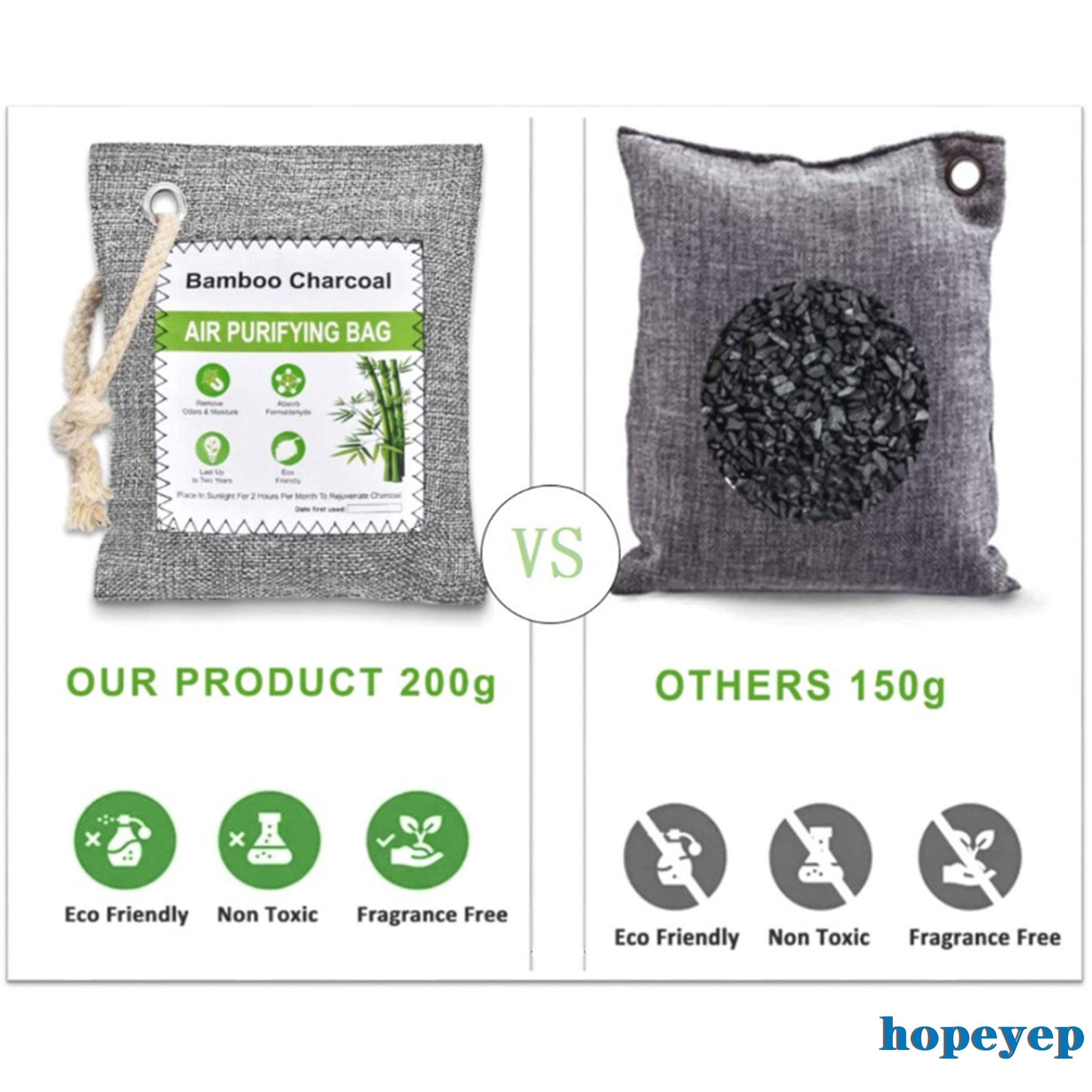 (Hàng Mới Về) Túi Than Tre Hoạt Tính Lọc Không Khí Dành Cho Giày / Tủ Quần Áo Tiện Dụng | BigBuy360 - bigbuy360.vn