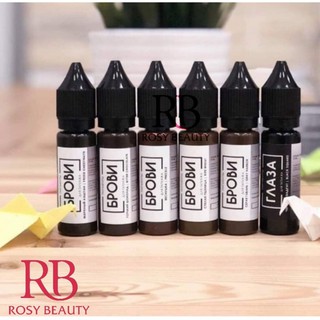 Mực phun xăm brovi dòng mực nga cao cấp an toàn