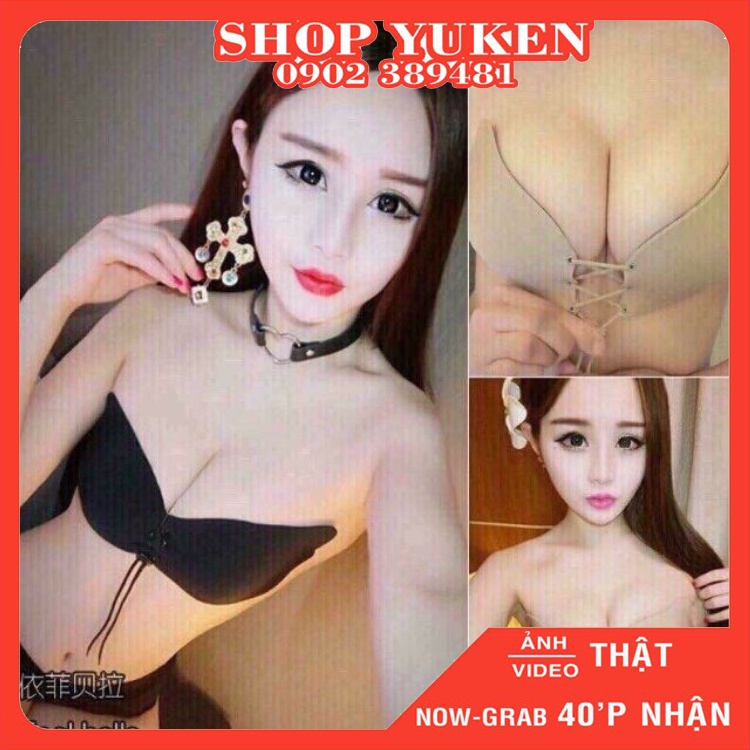 ❤️Áo Lót Nữ❤️Miếng Dán-Áo Dán Cánh Tiến Rút Dây Tạo Khe Cực Đỉnh Chắc Chắn