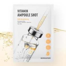 Mặt Nạ Giấy Dermatory Ampoule Shot Mask Vita-Shot 35g