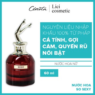 Nước hoa nữ Cénota So Sexy 60ml, nước hoa nữ lưu hương lâu, quyến rũ