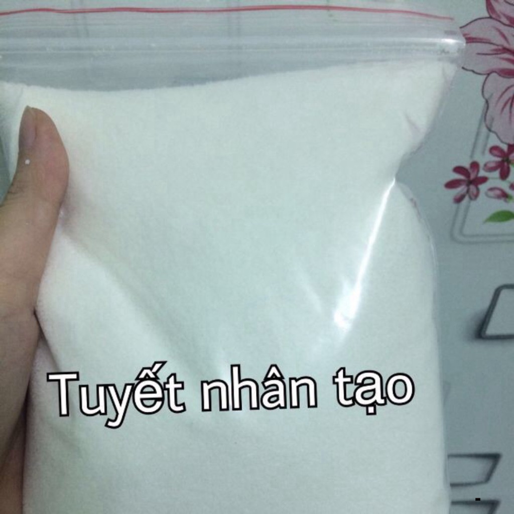 Bột tuyết nhân tạo làm Slime 50g/20k shoprequalc
