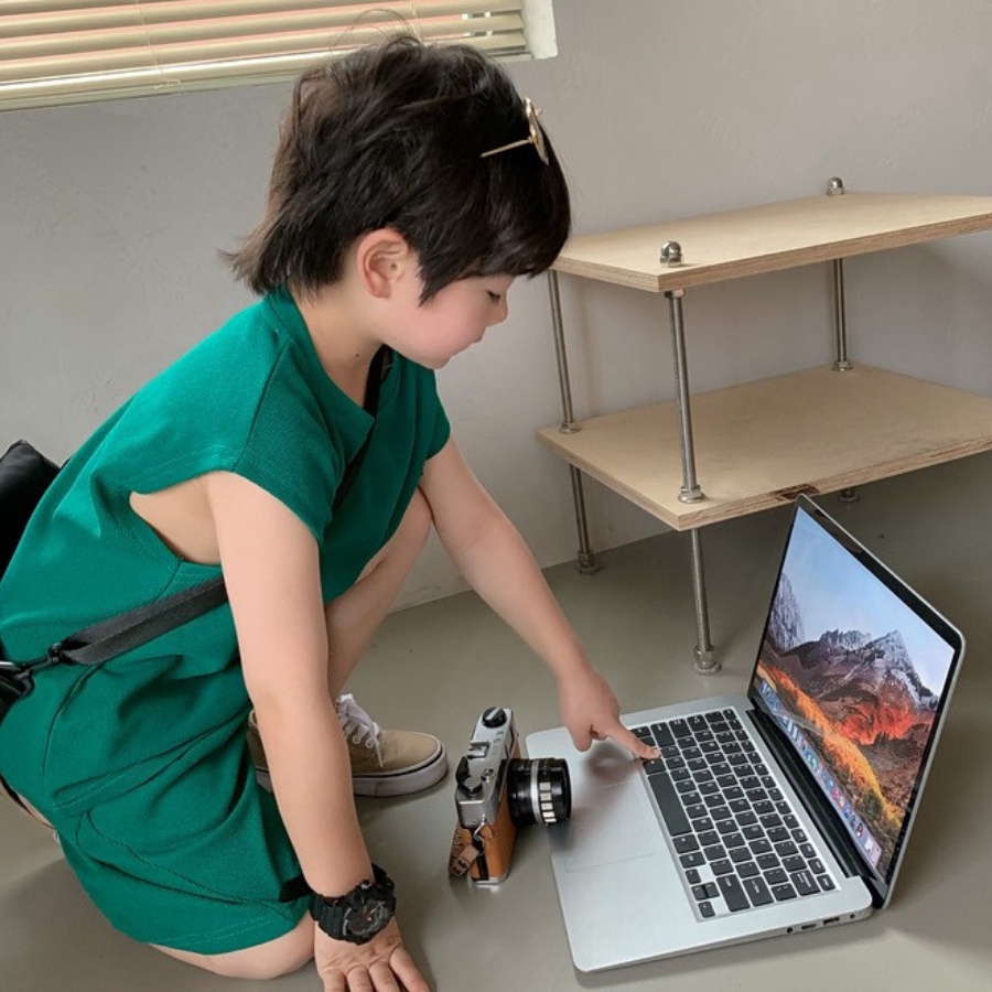 Bộ Ba Lỗ Star Trẻ Em, Bộ Sát Nách Cho Bé Trai Và Bé Gái Chất Liệu Cotton Mềm Mịn Thoáng Mát Heri Kids