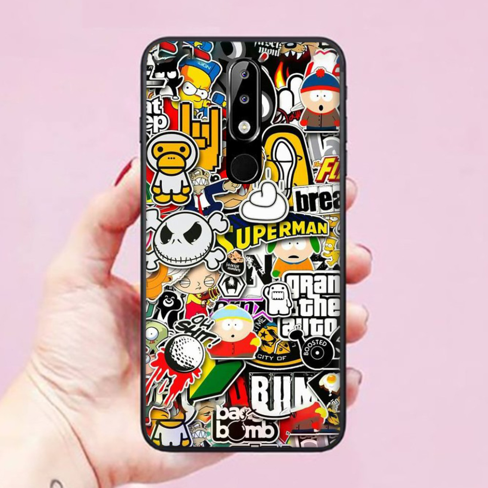 Ốp lưng Nokia 3 / 3.1 / 3.1 Plus / 5 / 5.1 Plus / 6 / 6.1 Plus / 7.2 / 8.1 Hình Graffiti 03