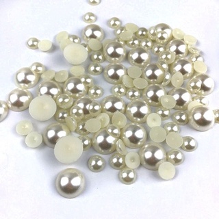 Hạt trai nửa bóng đẹp 8mm
