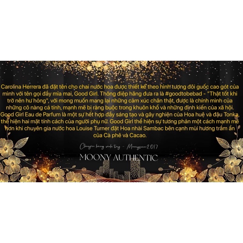 Nước hoa mini 20ml Good Girl ( Best seller )