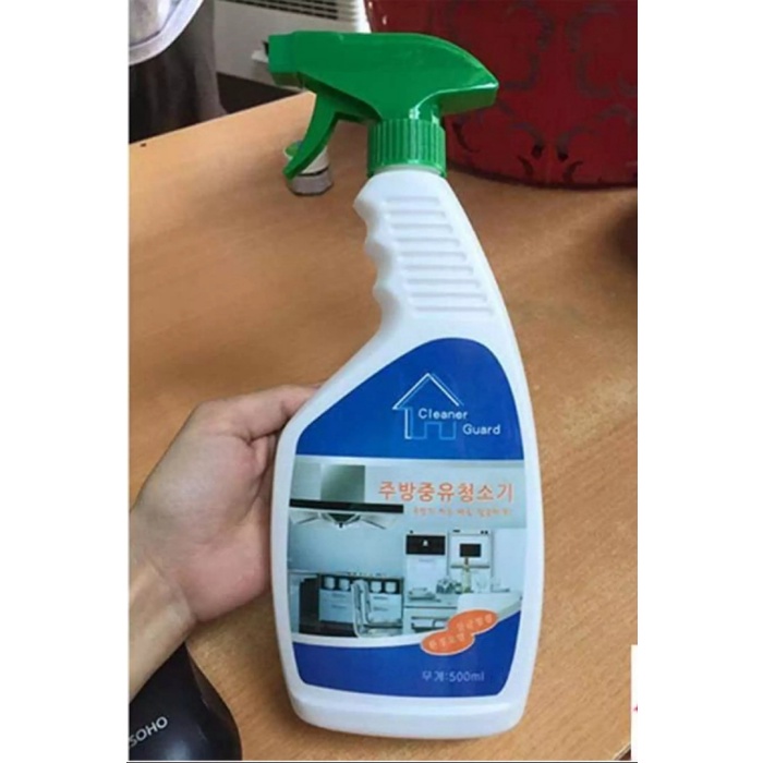 Chai xịt tẩy rửa, Bình xịt tẩy rữa nhà bếp đa năng Hàn Quốc 500ml