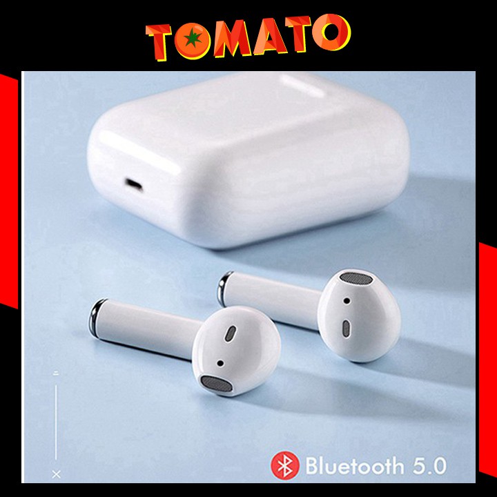 Tai Nghe Bluetooth Không Dây inpods i12 TWS Combo Vỏ ốp lưng Case Airpod Airpods Pro 1 2 IPhone - Phụ Kiện Tomato