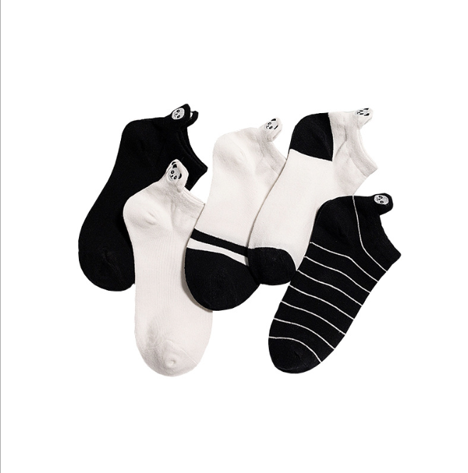 PANDA Bear Embroidered Heels