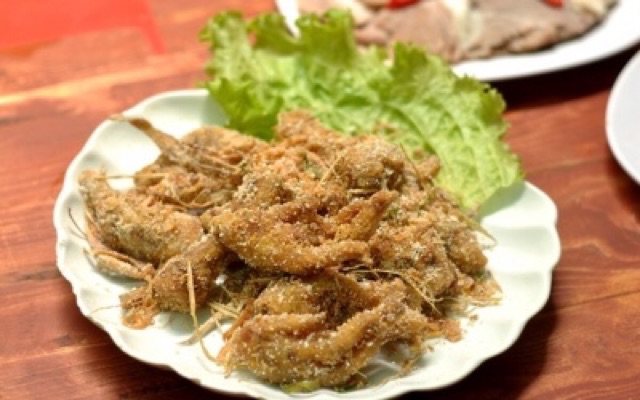 Bột rang muối cho gà - tôm - cá - sườn - ếch