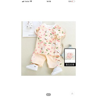 Bộ cotton giấy cho bé yêu