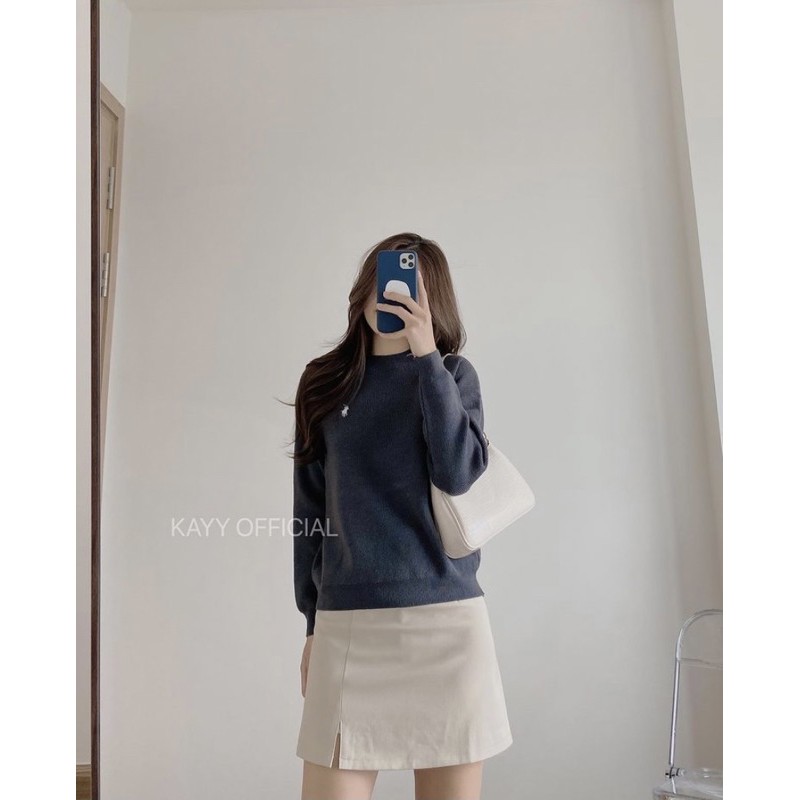 Áo len thêu hình chất dày mềm mịn - Lent (ảnh thật) | BigBuy360 - bigbuy360.vn