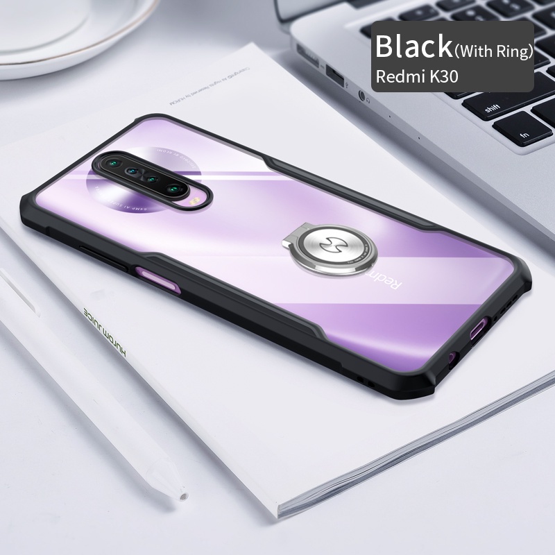 XUNDD Ốp Điện Thoại Trong Suốt Có Túi Khí Chống Sốc Sang Trọng Cho Redmi K30 5G 4G