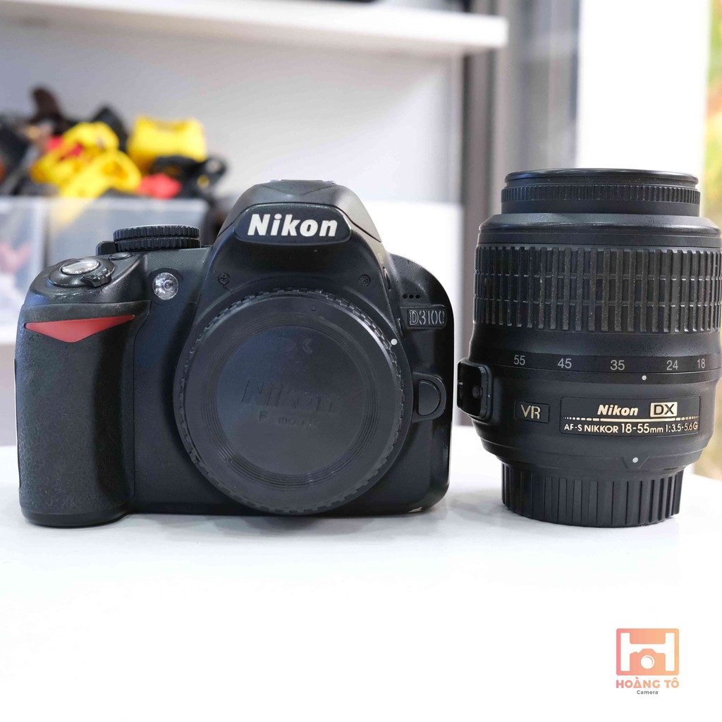 Máy ảnh Nikon D3100 kèm lens hàng cũ đẹp